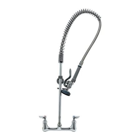 T&S Brass T&S Brass B-0133-CCB Easyinstall Pre-rinse Unit w/ Cross Flow Preventer & 1/2" Male Inlets B-0133-CCB